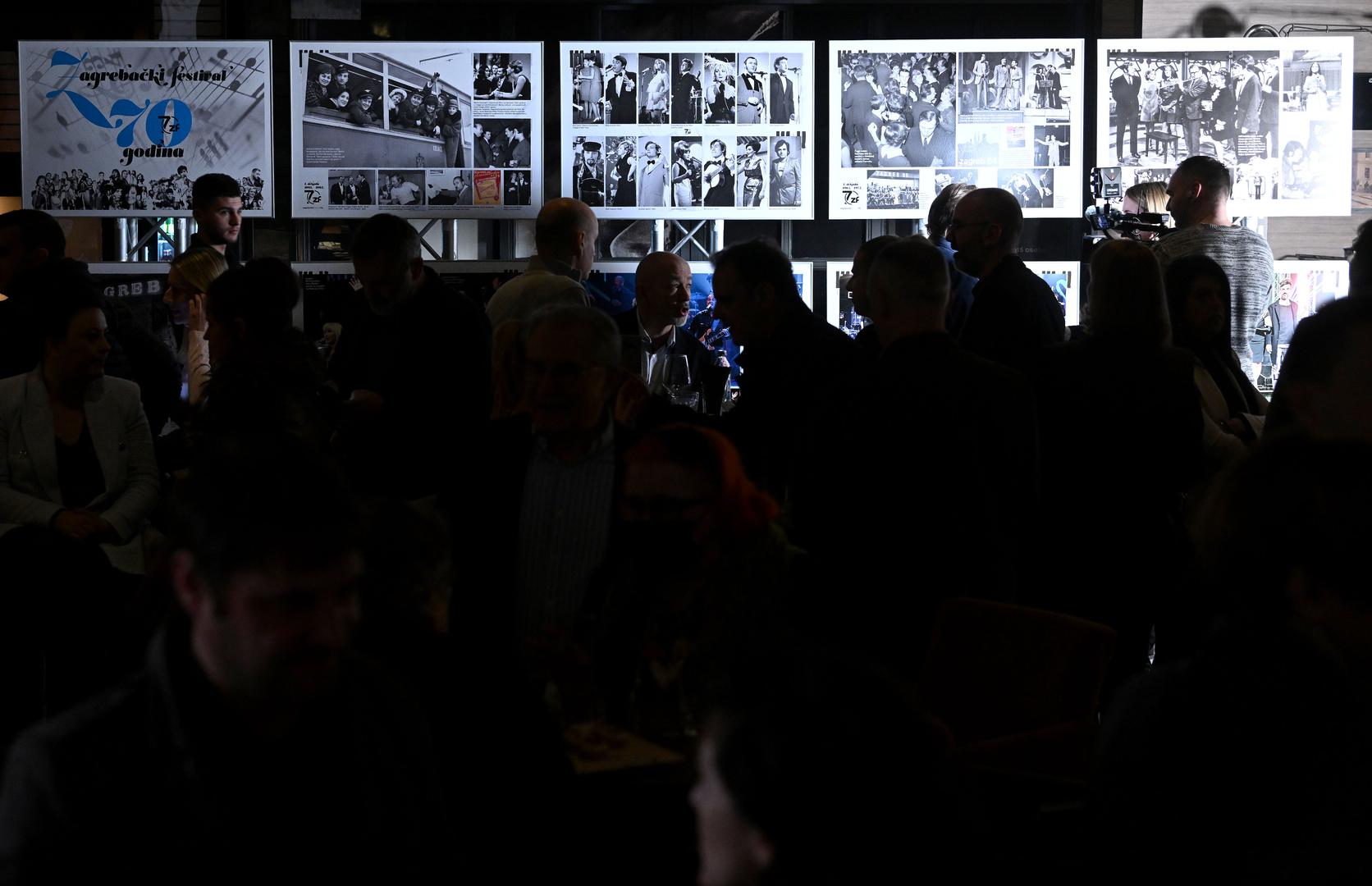 15.03.2023., Zagreb - 70 godina Zagrebackog festivala, promocija monografije i dodjela posebnog priznanja Dragi Diklicu.  Photo: Marko Lukunic/PIXSELL