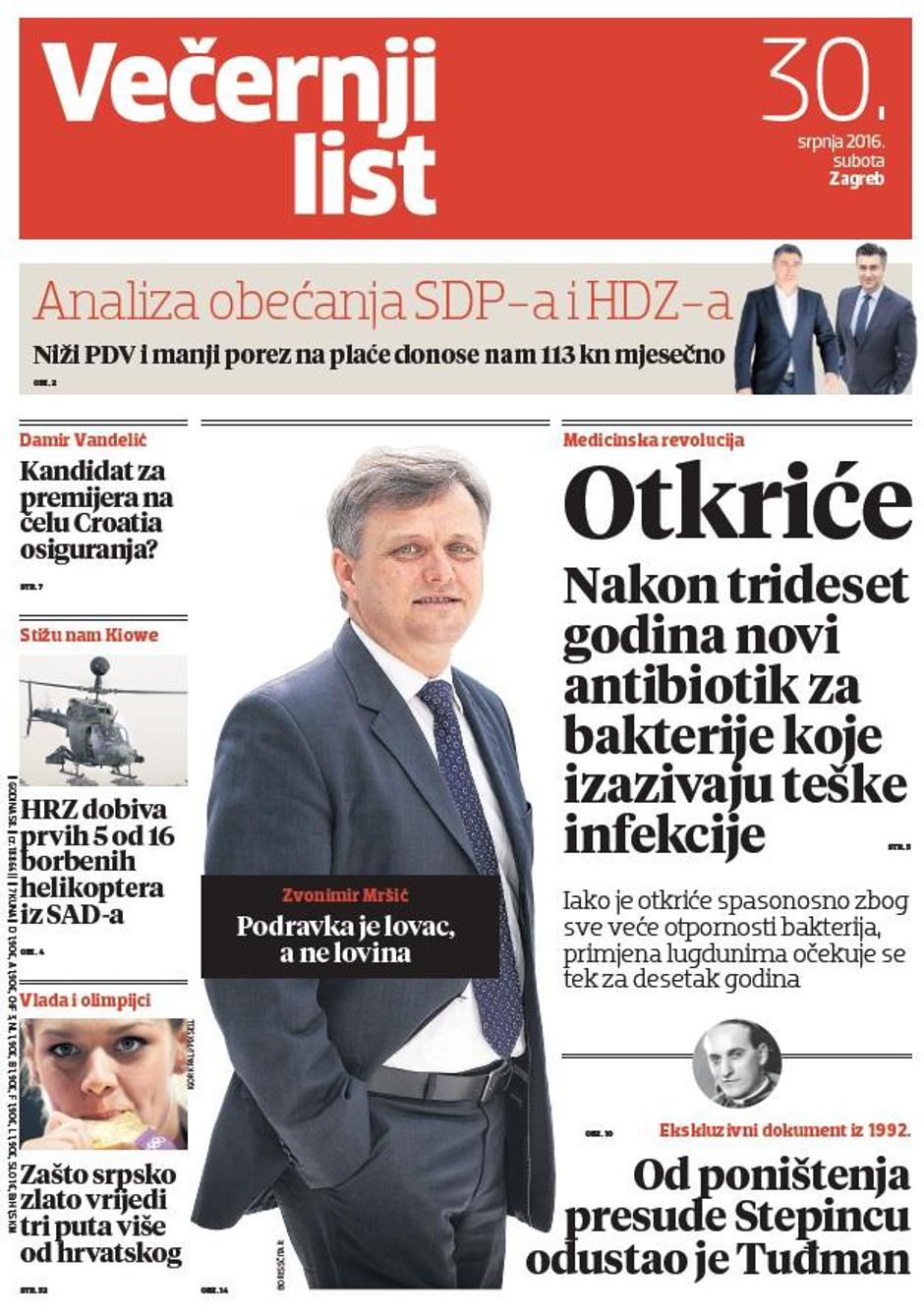 Naslovnica 30.7.