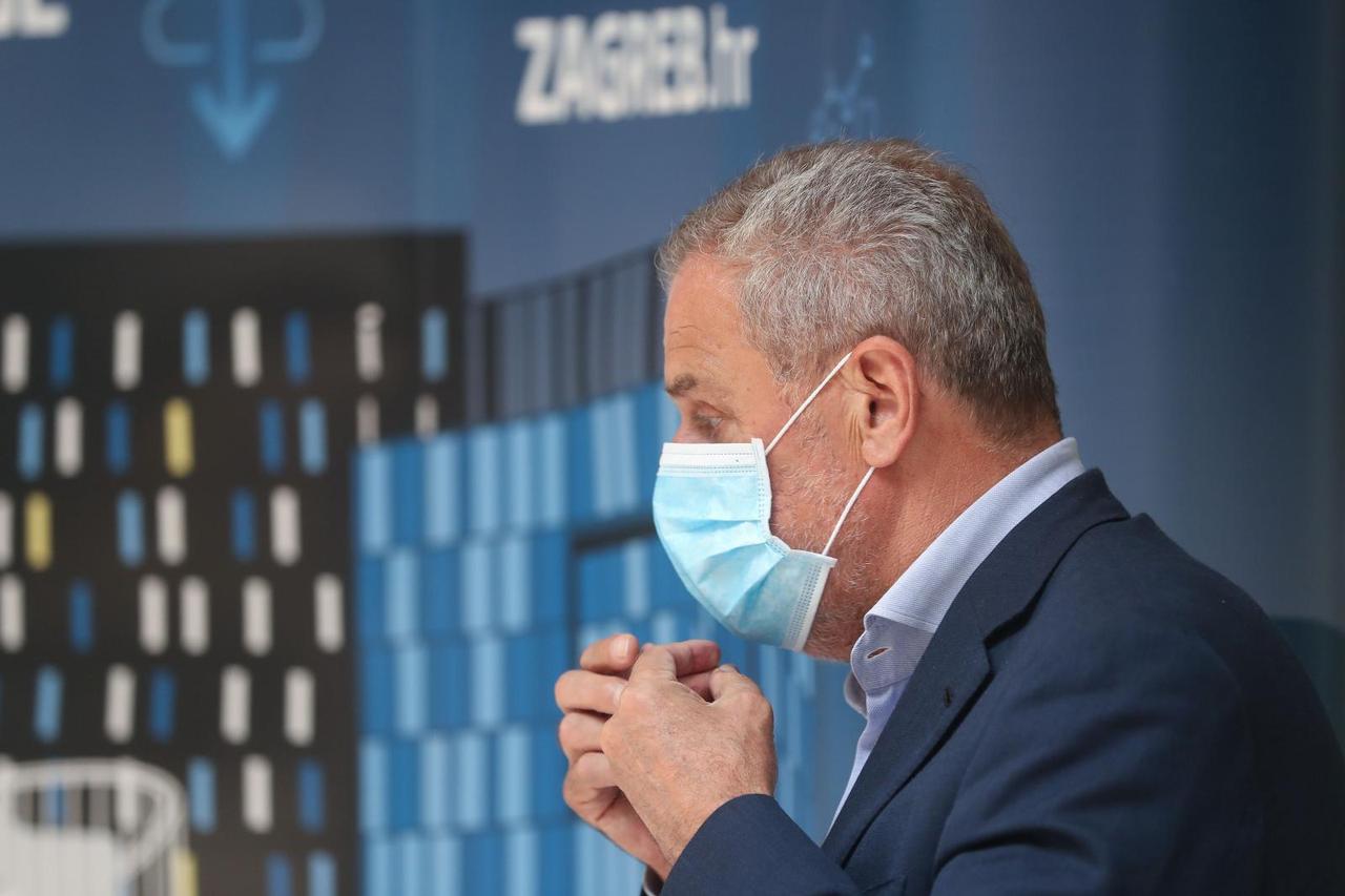 Konferencija za meidije Stožera civilne zaštite Grada Zagreba