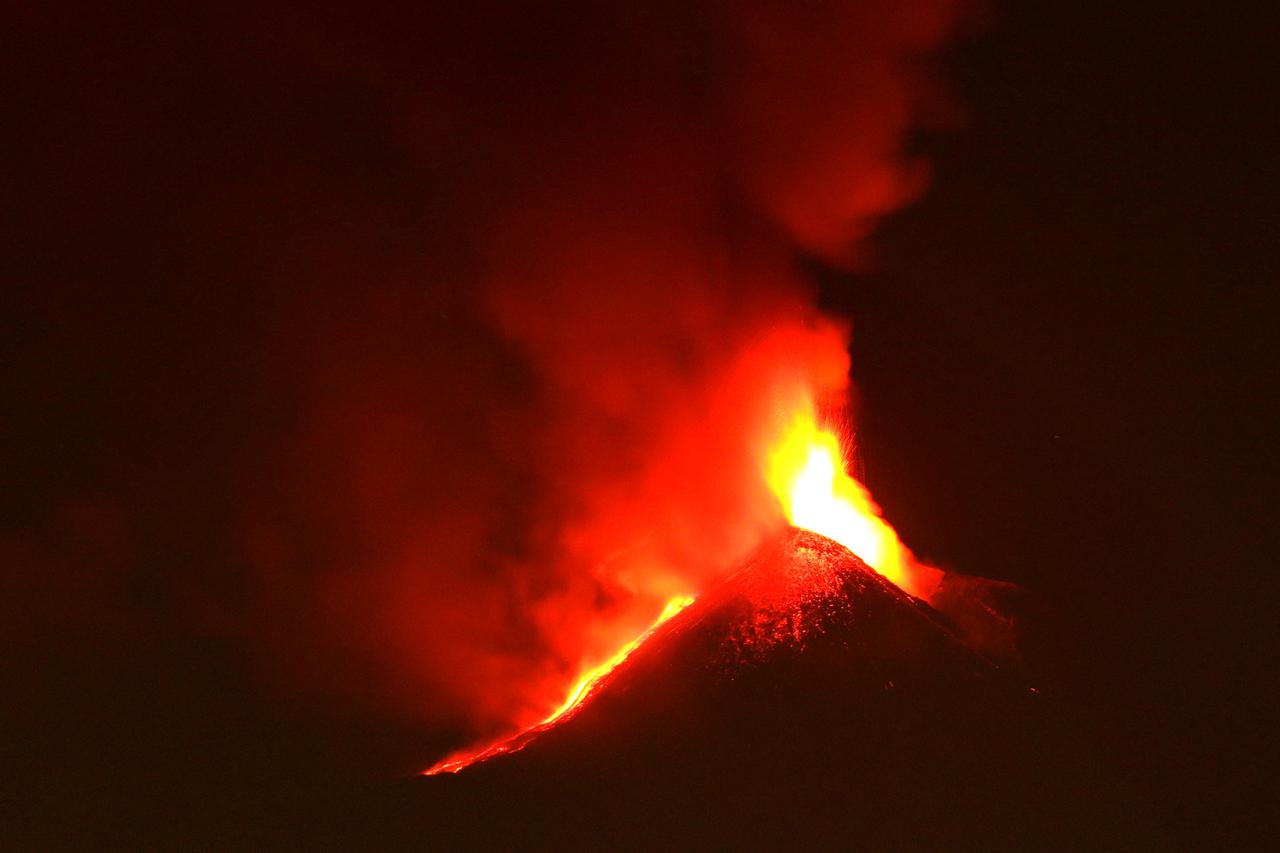 ITALY-CATANIA-MOUNT ETNA VOLCANO-ERUPTION