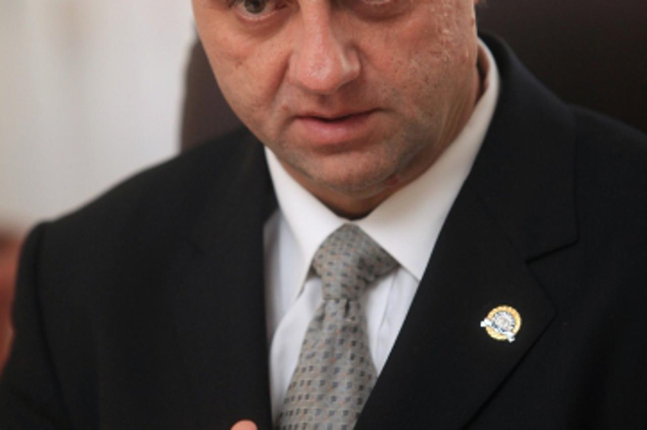 '18.10.2012., Matice Hrvatske 4, Zagreb - Goran Burusic, nacelnik Policijske uprave zagrebacke. Photo: Zarko Basic/PIXSELL'