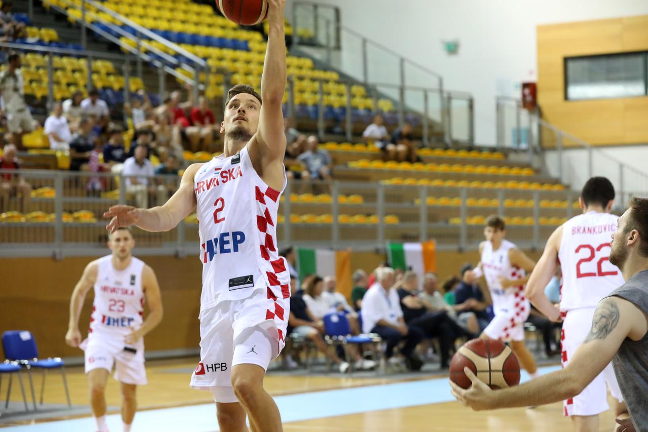 Opatija: Košarkaška utakmica Hrvatska - Irska