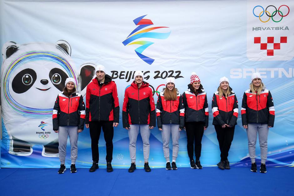 Zagreb: Susret s olimpijcima, skorašnjim putnicima na Zimske olimpijske igre u Peking 2022.