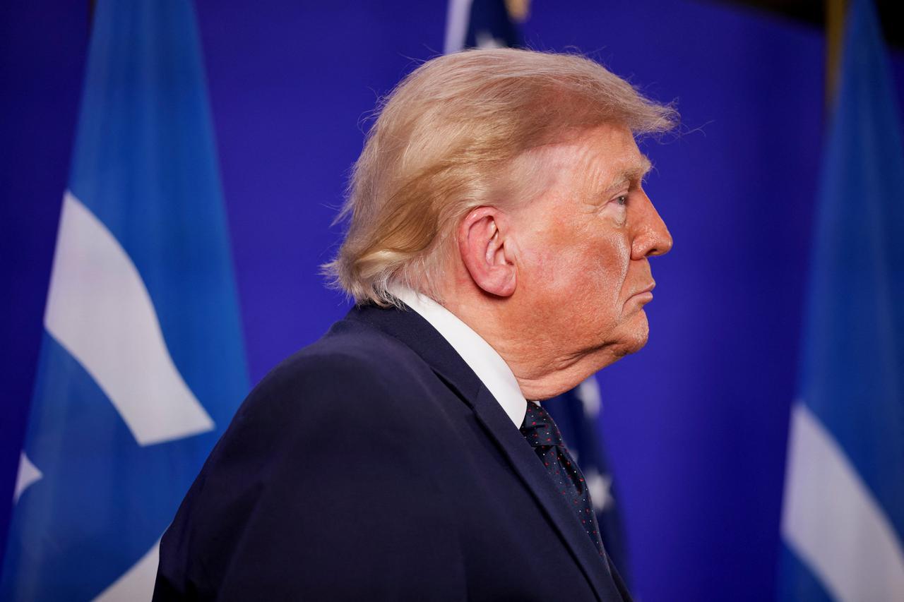 U.S. President Donald Trump visits New York City
