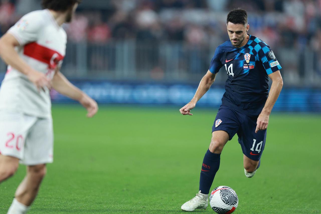 Osijek: Susret Hrvatske i Turske u kvalifikacijama za EURO 2024.