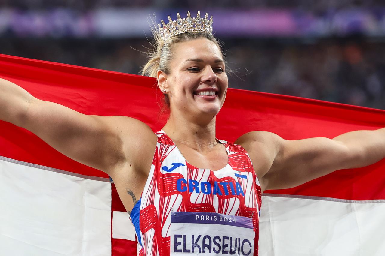 Sandra Elkasević osvojila je broncu u bacanju diska na Olimpijskim igrama u Parizu