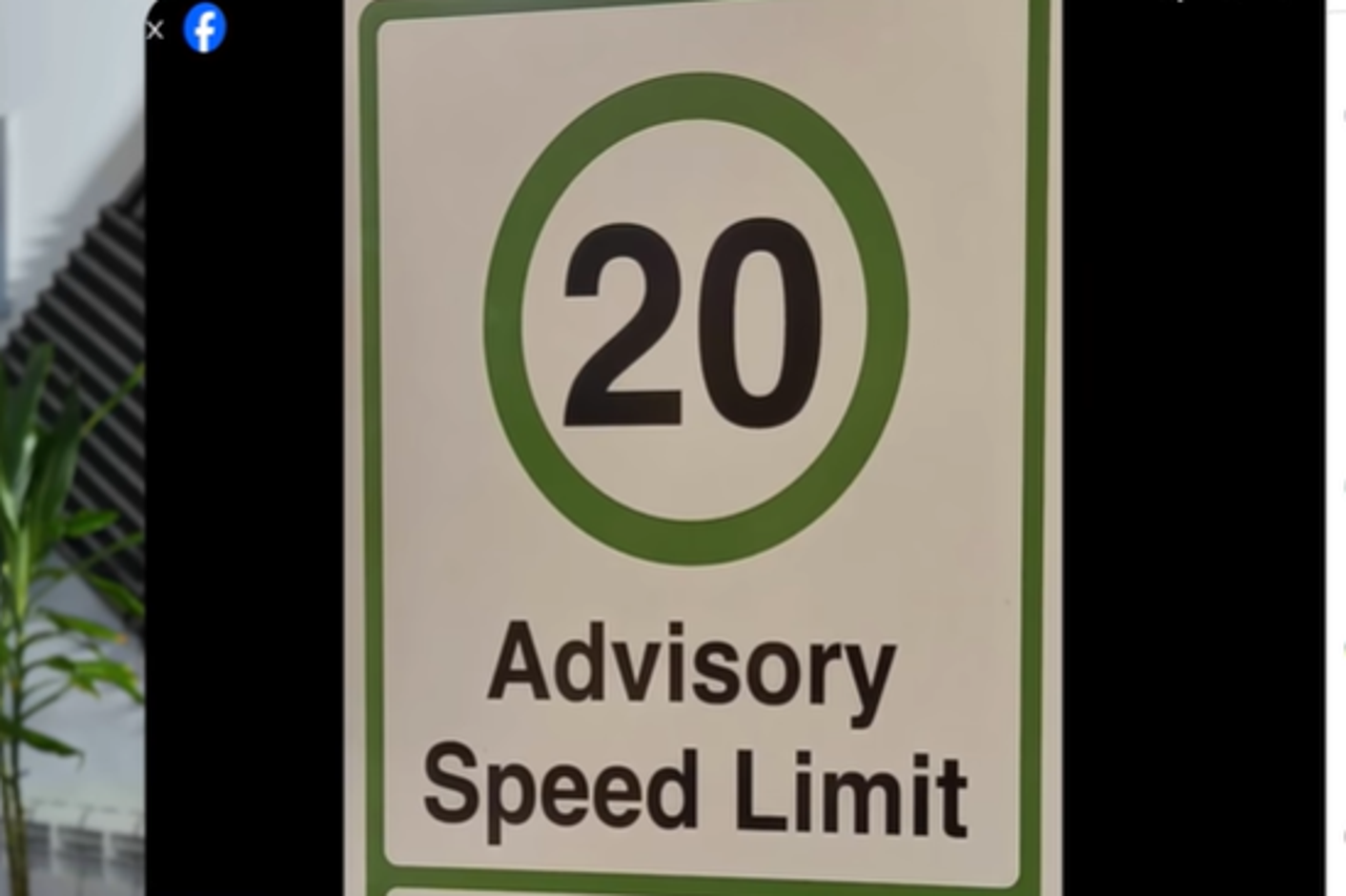 Zeleni znak za ograničenje brzine