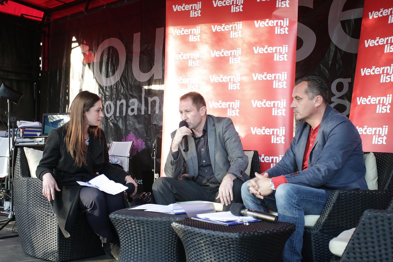 Procelnik gradskog ureda za poljoprivredu i sumarstvo Emil Tuk i zamjenik Luka Culjak