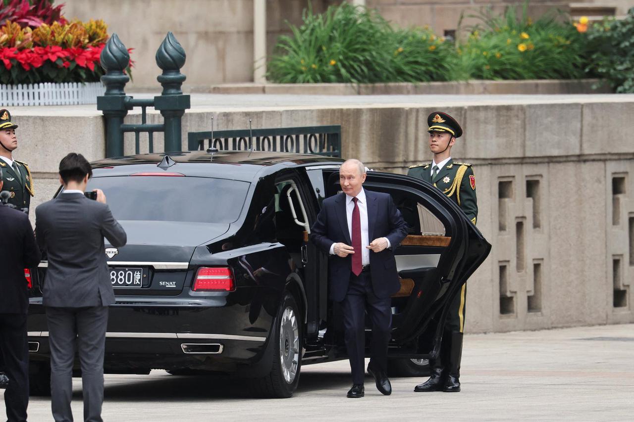 Russian President Vladimir Putin visits China