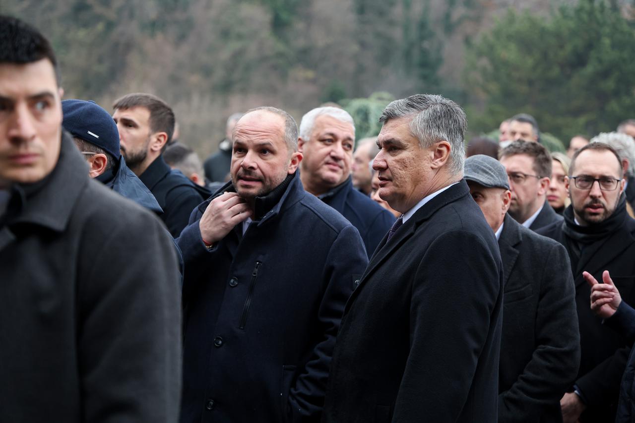 Zagreb - Posljednji ispraćaj novinara i publicista Sanjina Španovića