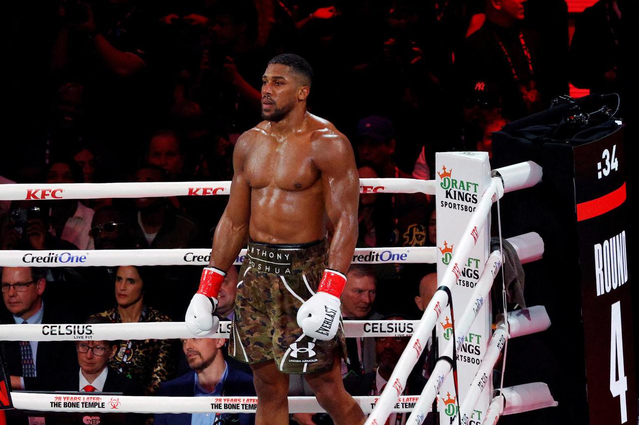 FILE PHOTO: Jake Paul v Anthony Joshua