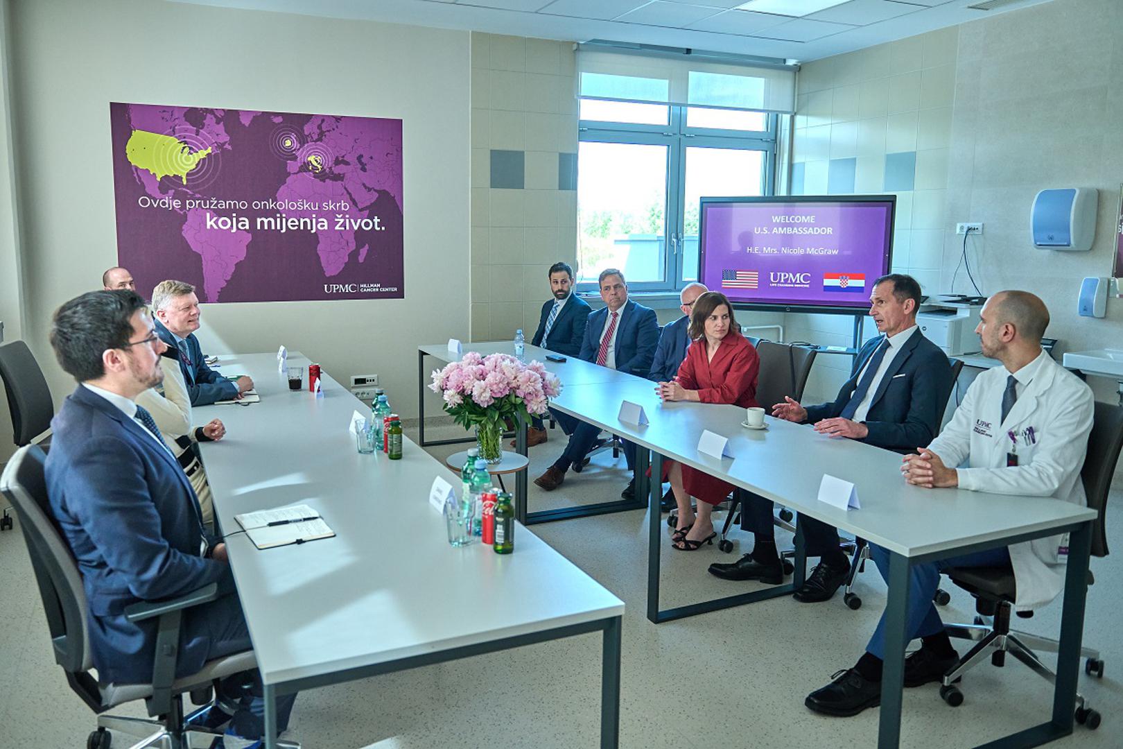 Susret američke veleposlanice i UPMC predstavnika