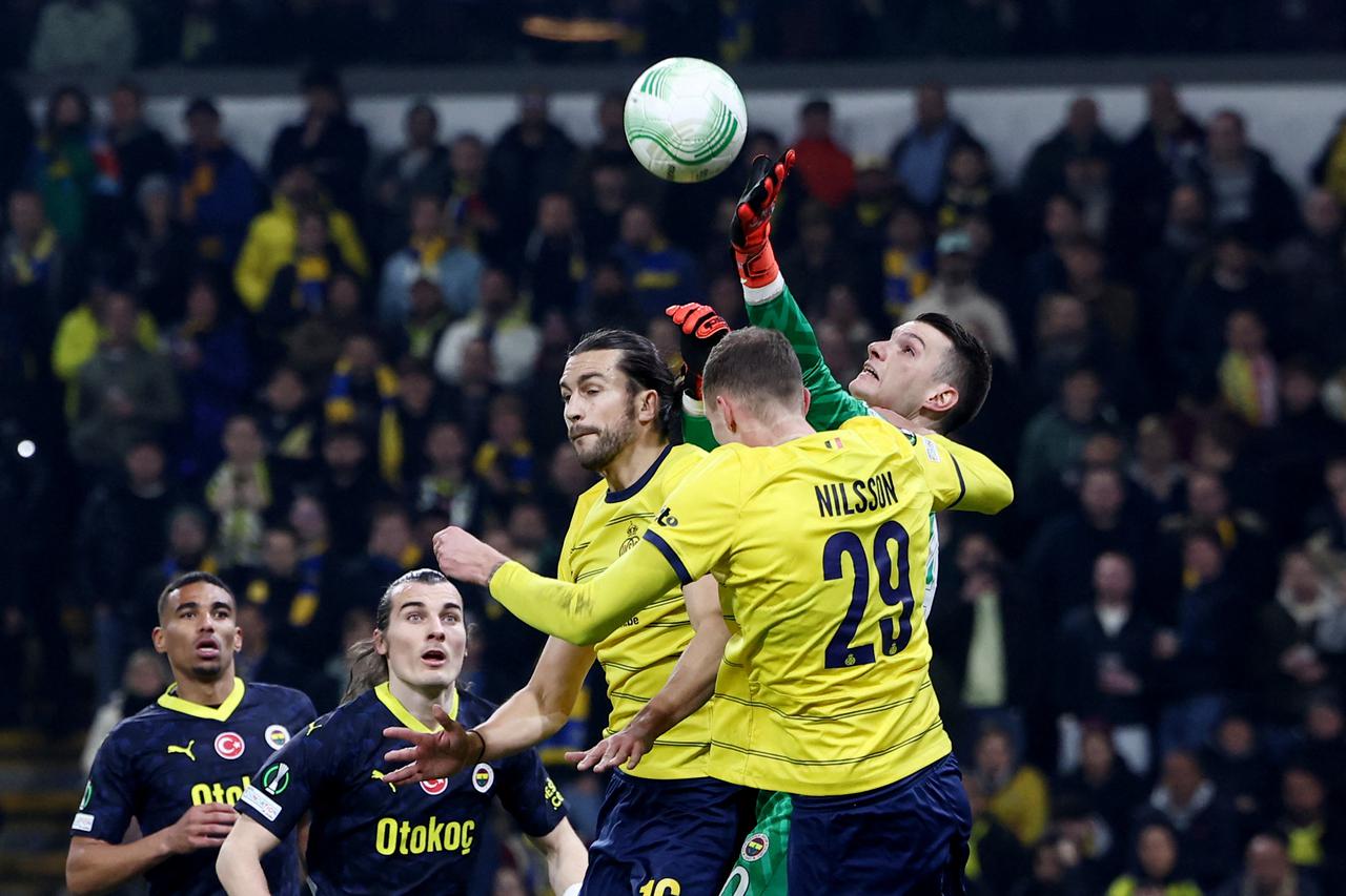 Europa Conference League - Round of 16 - First Leg - Union Saint-Gilloise v Fenerbahce