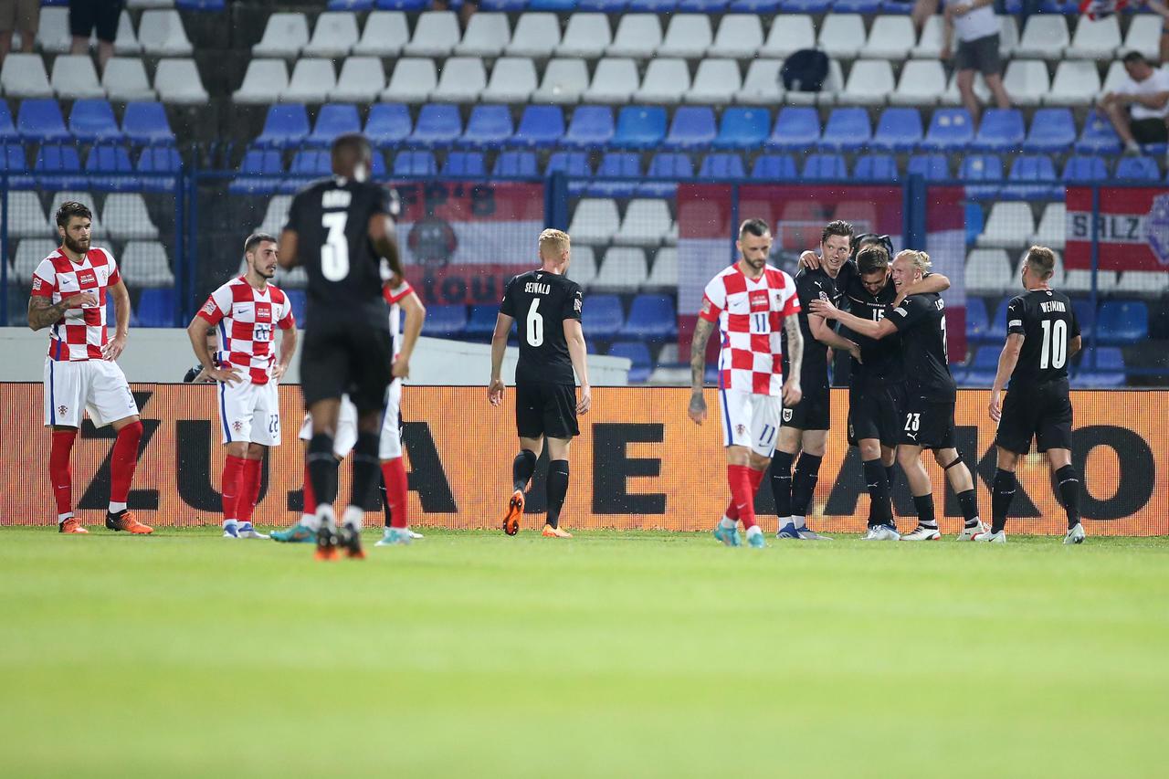 Osijek: Hrvatska protiv Austrije u nogometnoj utakmici Lige nacija