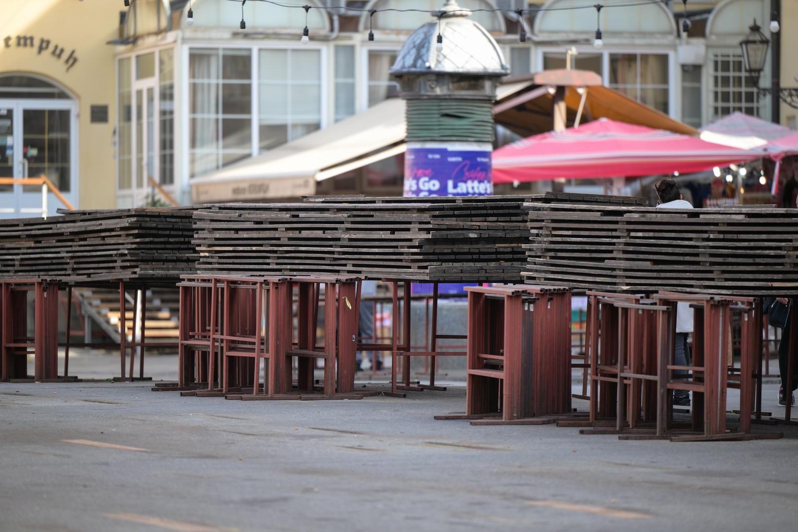 "Podružnica Tržnice Zagreb u petak je donijela odluku o premještanju prodajne aktivnosti s gornje plohe tržnice. Klupe s otvorene plohe Dolca preselit će se na Europski trg, a o svim detaljima premještaja Tržnice Zagreb će direktno obavijestiti zakupce", ističe se u priopćenju Zagrebačkog holdinga