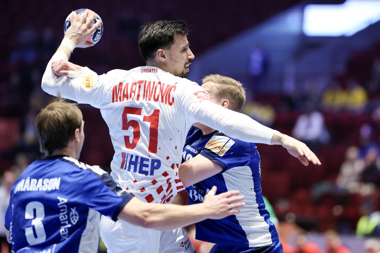 Susret Islanda i Hrvatske u drugom krugu EHF Europskog prvenstva