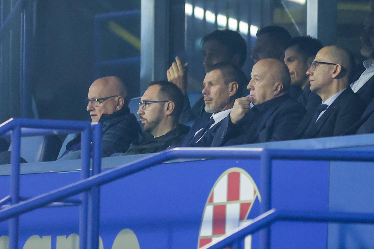 Zagreb: VIP loža na susretu Dinama i Slavena