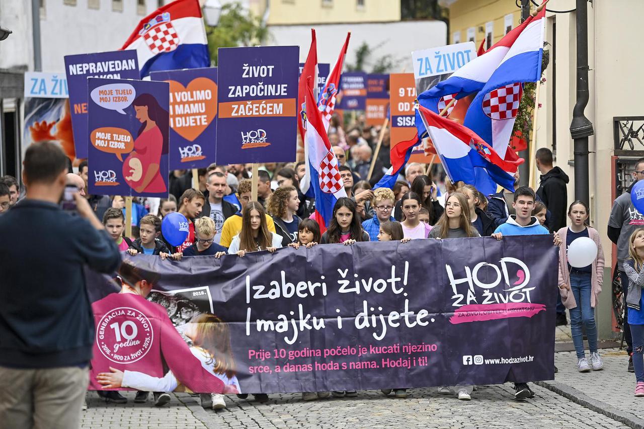 Varaždin: Hod za život, obitelj i Hrvatsku