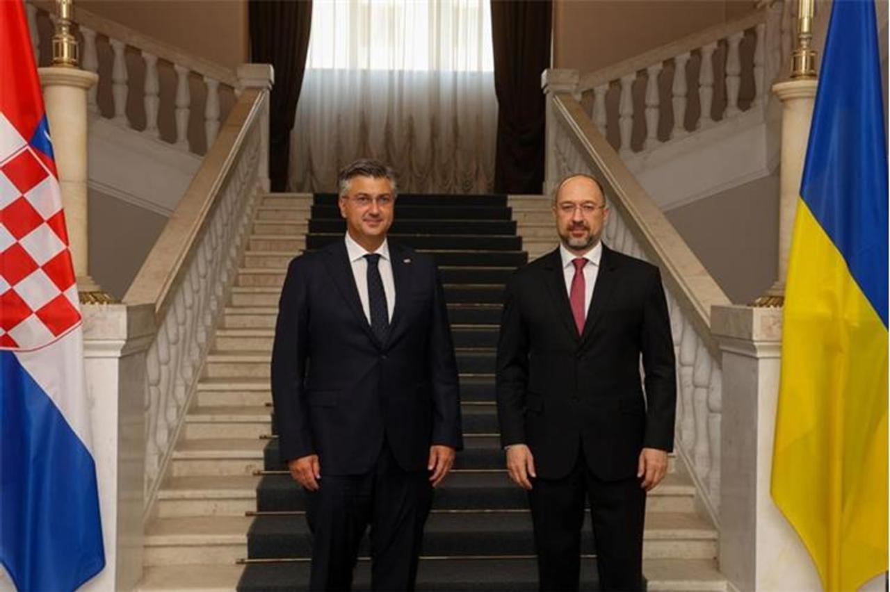 Andrej Plenković i Denis Šmihal
