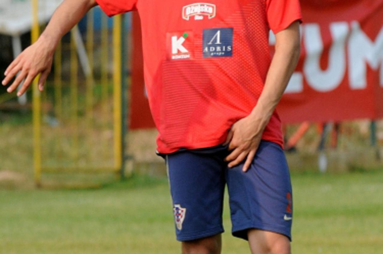 \'Sport Rovinj  Hrvatska 06..2009. Hrvatska nogometna reprezentacija uoci kvalifikacijske utakmice sa reprezentacijom Ukrajine u Zagrebu 06.06.2009. Kvalifikacije se igraju za Svjetsko prvenstvo u Juz