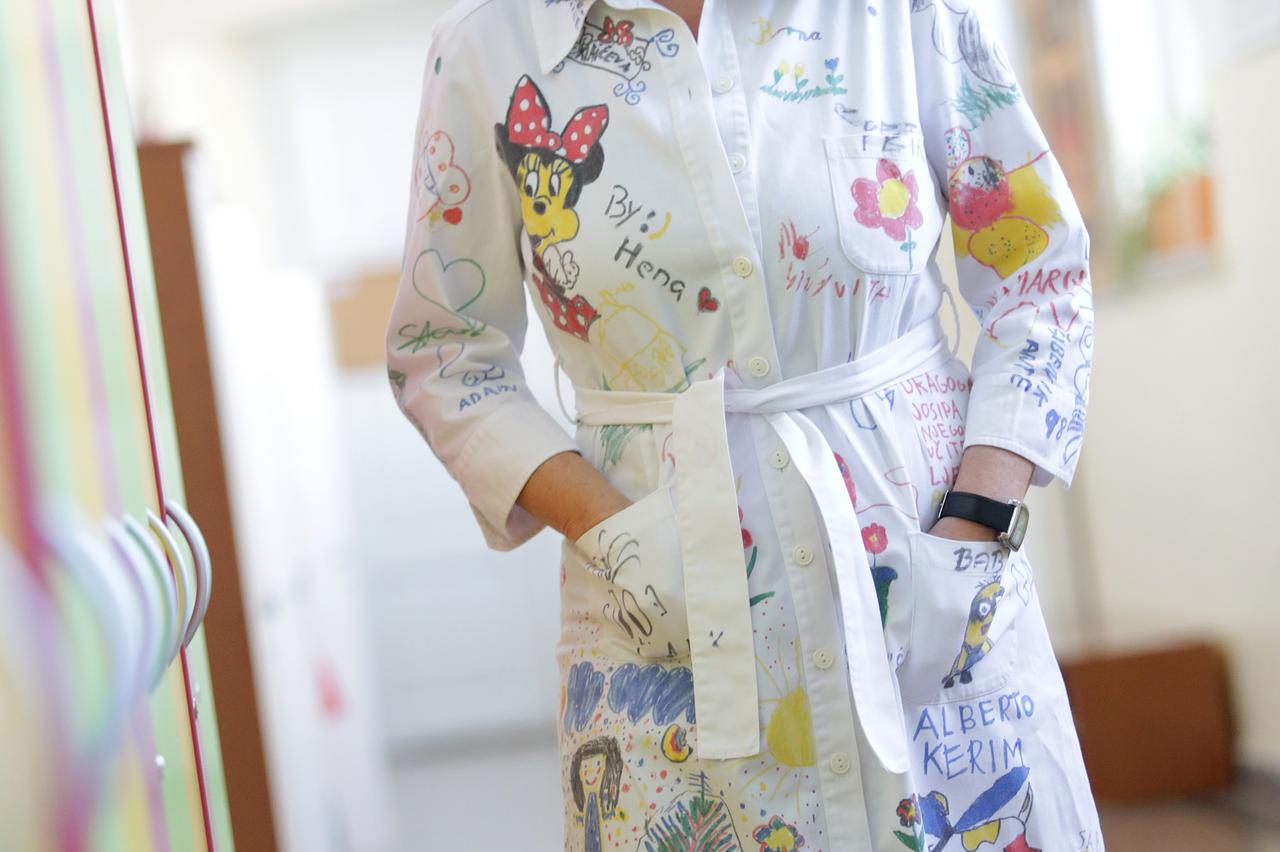  Učiteljica razredne nastave Ljerka Vinkovic vodi školu u bolnici Photo: Grgur Zucko/PIXSELL