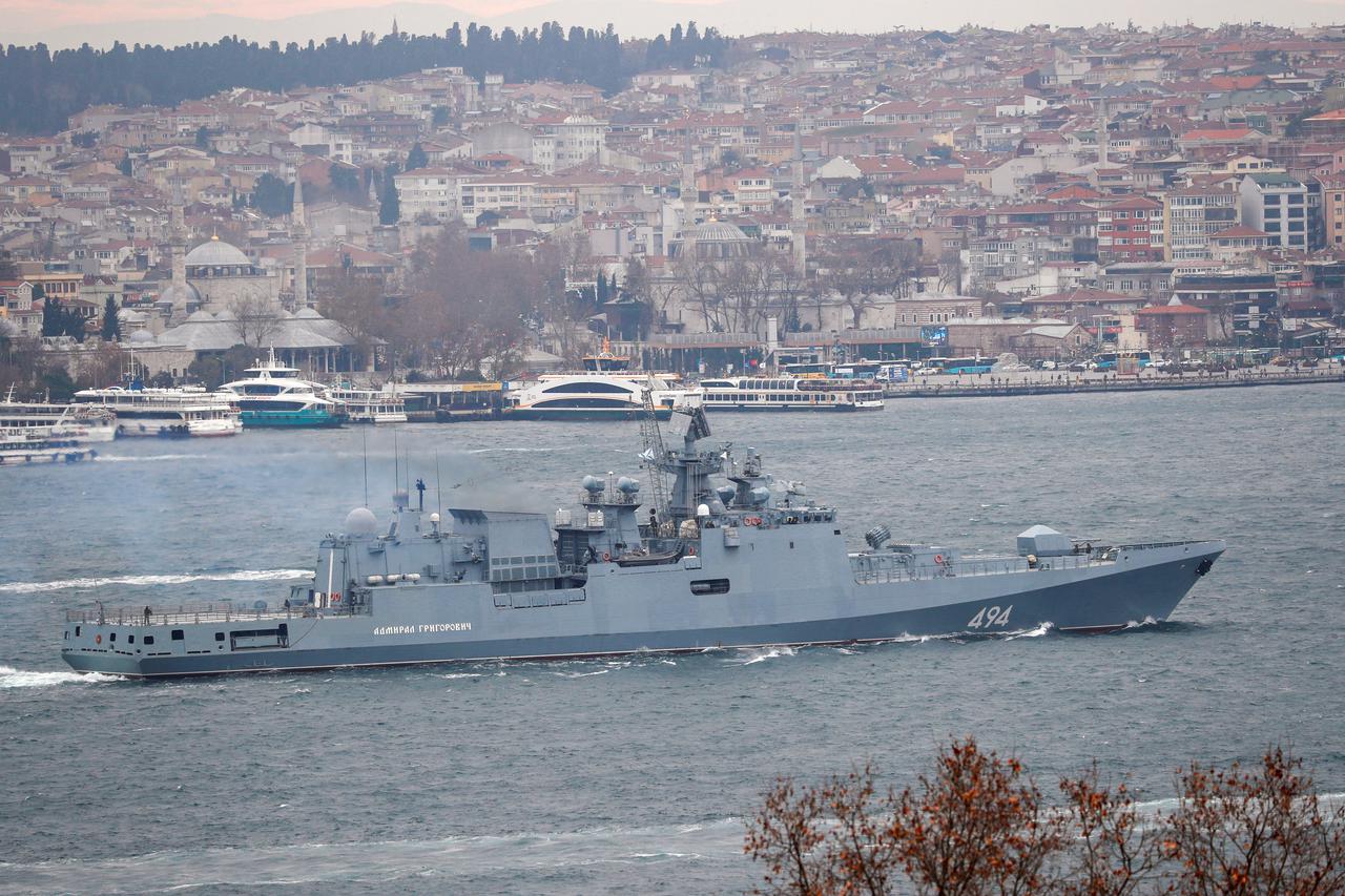 Ruska fregata Admiral Grigorovič