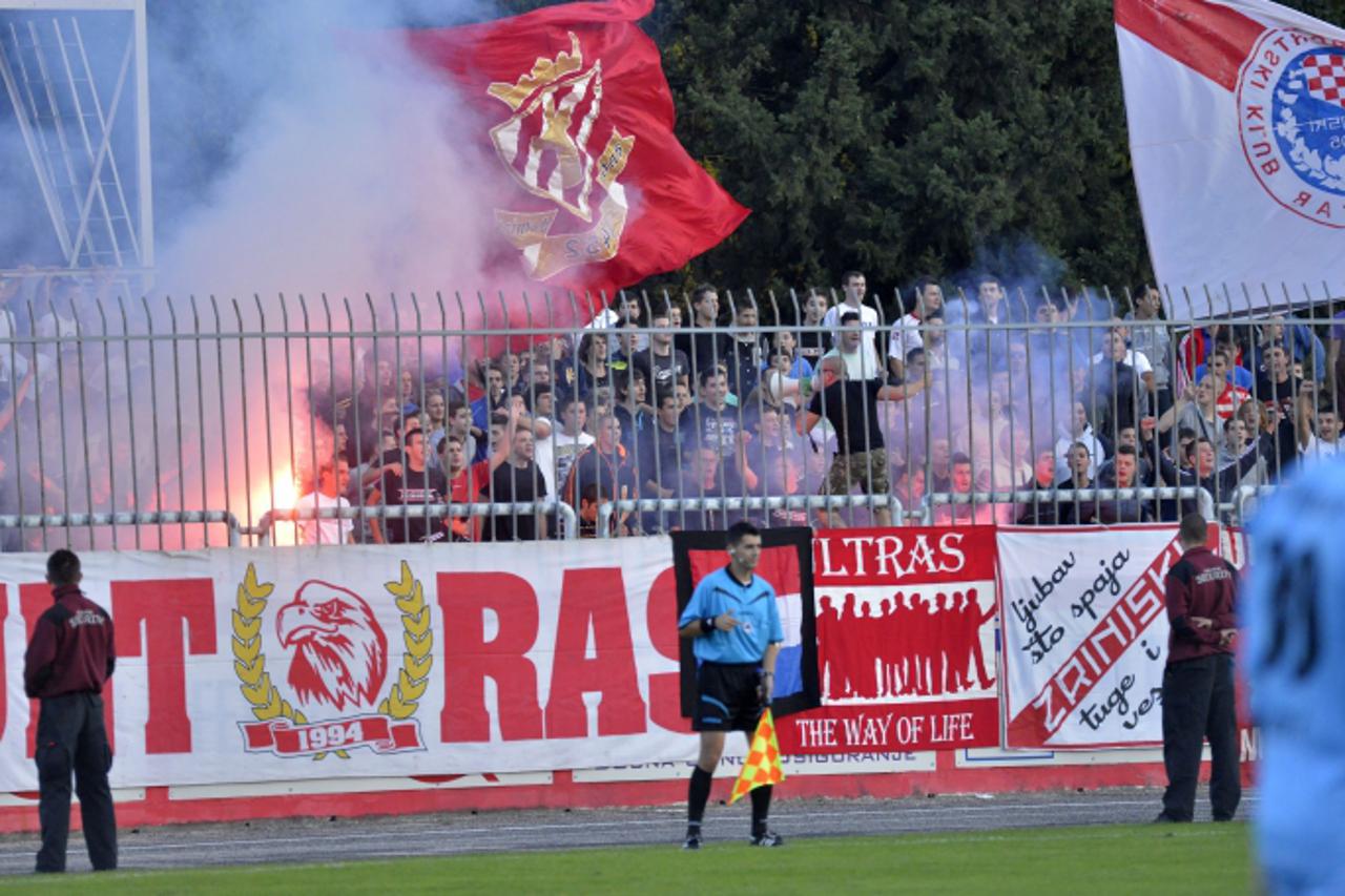 'BiH,26.10.13. Mostar, Stadion Bijeli brijeg,  Prvenstvena utakmica, Zrinjski - Olimpik Photo:Stojan Lasic'