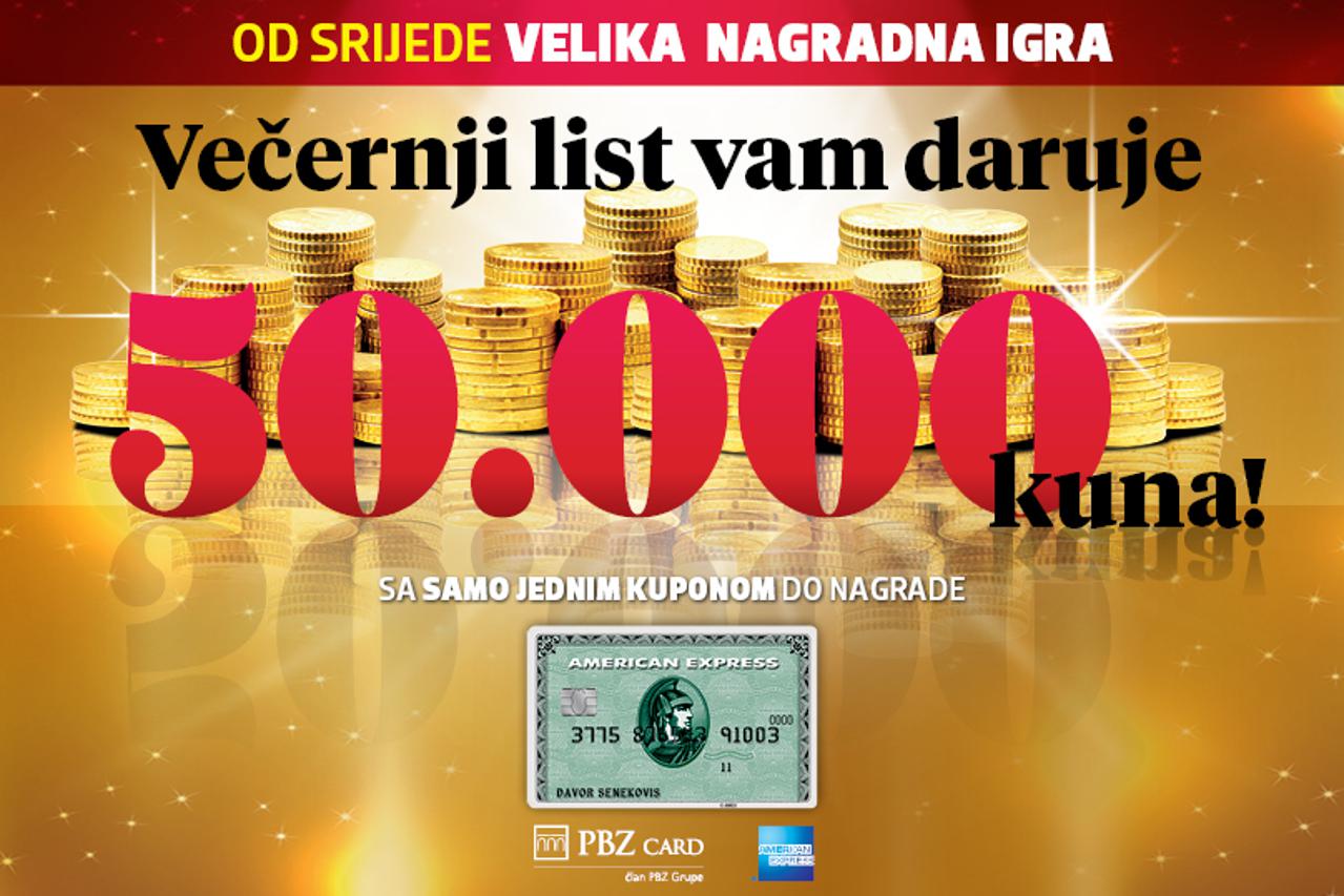Večernji dijeli 50 000 kuna!