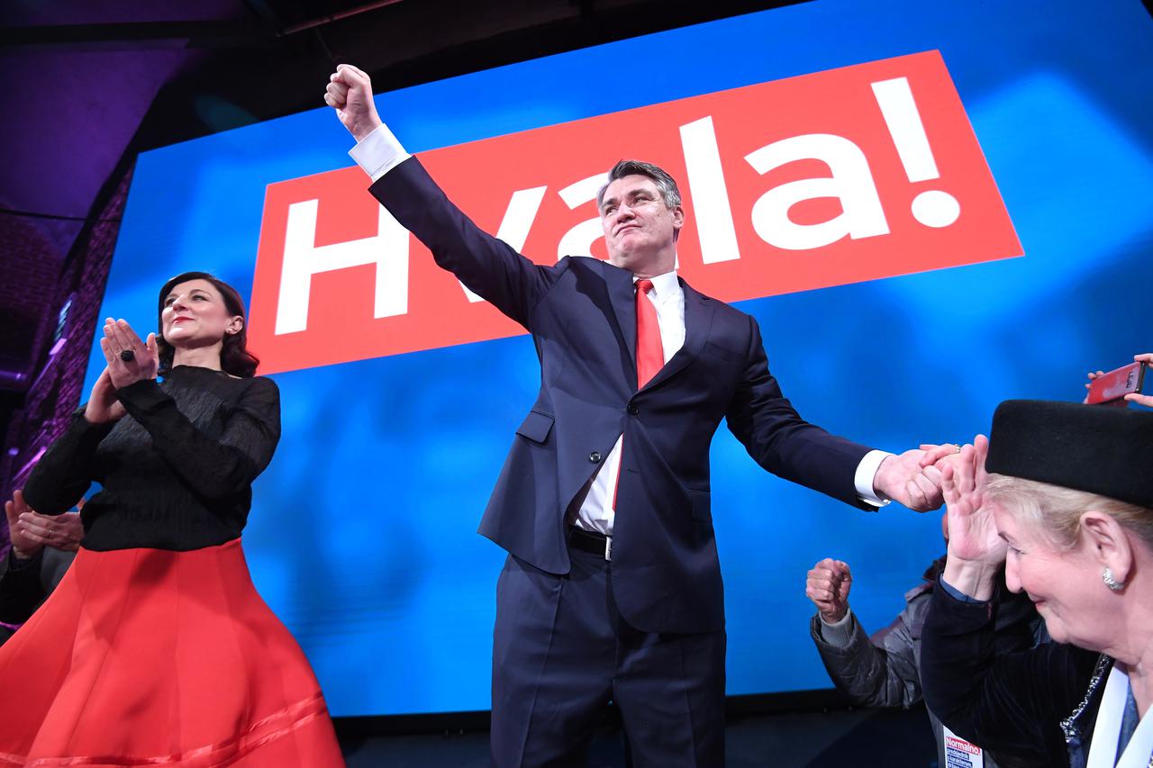 Zoran Milanović izabran je za novog predsjednika RH