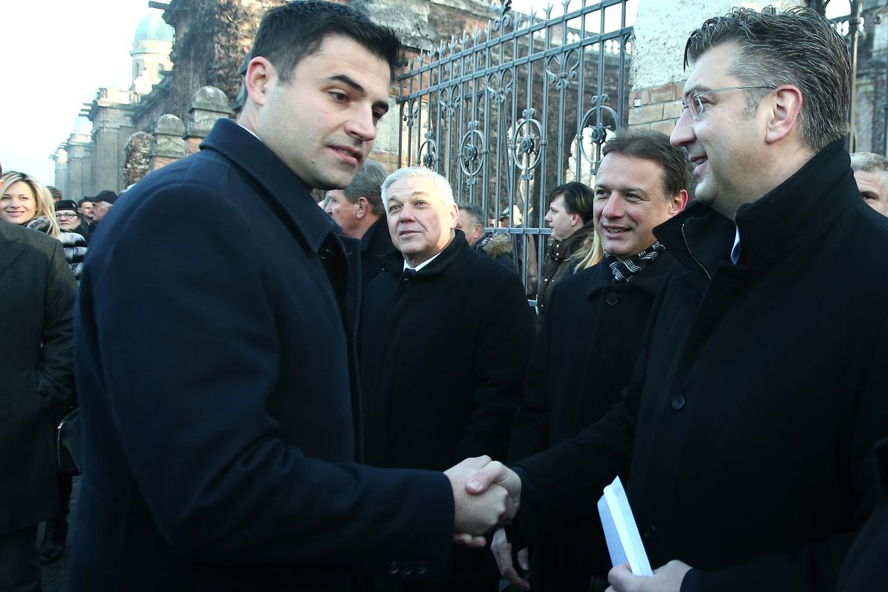 Andrej Plenković i Davor Bernardić