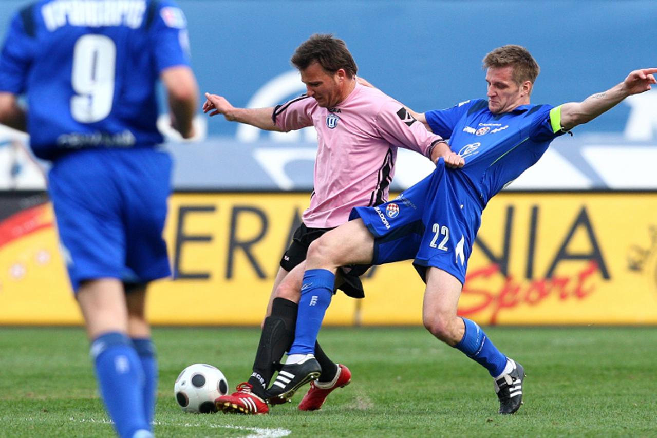 '10.04.2010., Maksimir, Zagreb - Nogometna utakmica 24. kola T-Com 1. HNL izmedju NK Dinamo i NK Lokomotiva.Igor Biscan. Photo: Igor Kralj/PIXSELL'