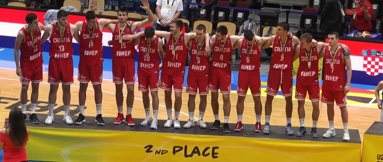 Hrvatski košarkaši osvojili srebro na Europskom prvenstvu