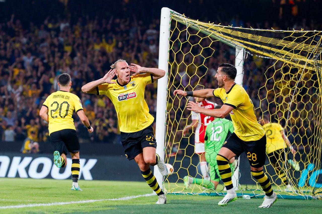 GRE, UEFA EL, AEK Athen vs Ajax Amsterdam
