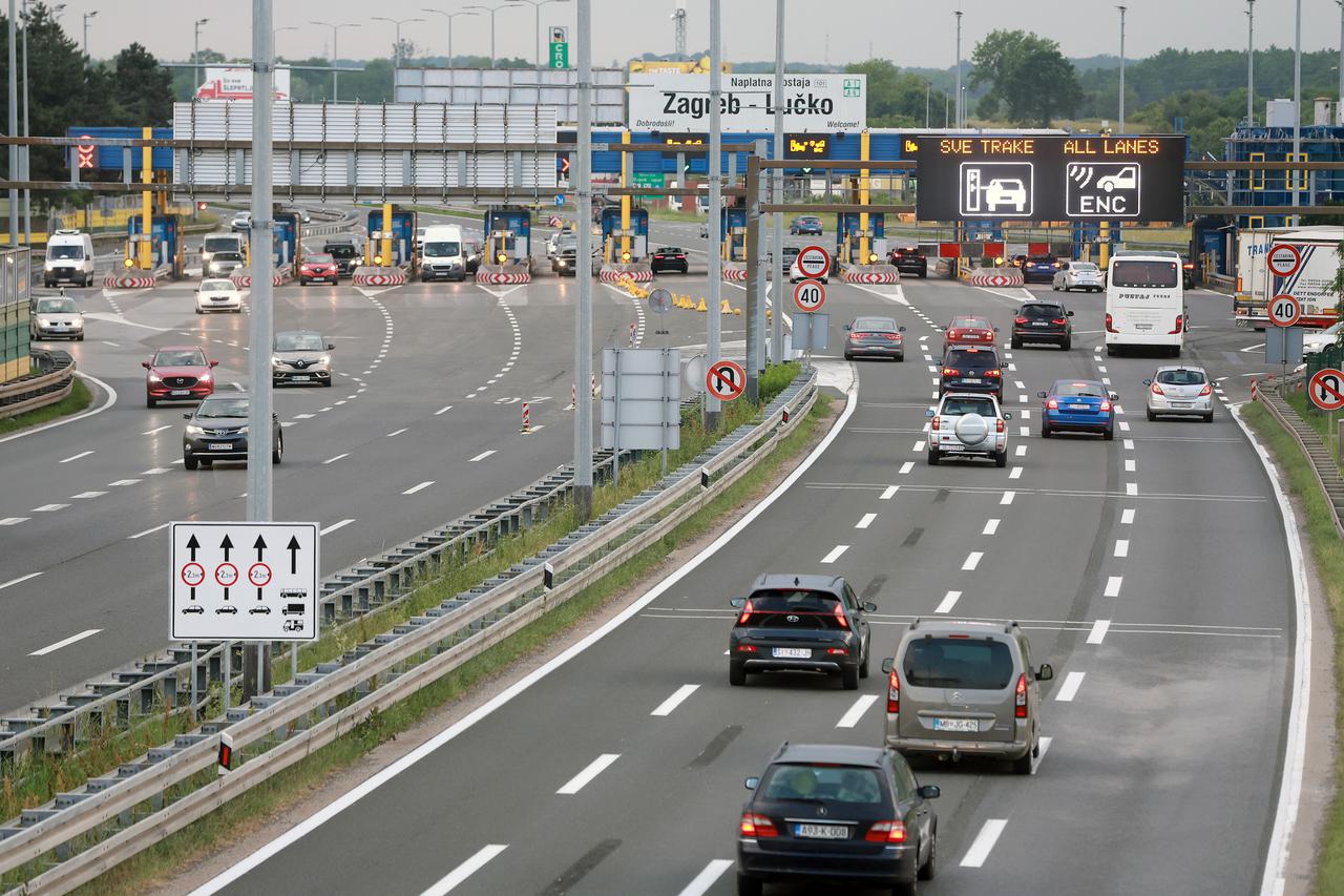 Zagreb: Na ulaznoj naplatnoj postaji Lu?ko krenula je nova regulacija prometa 