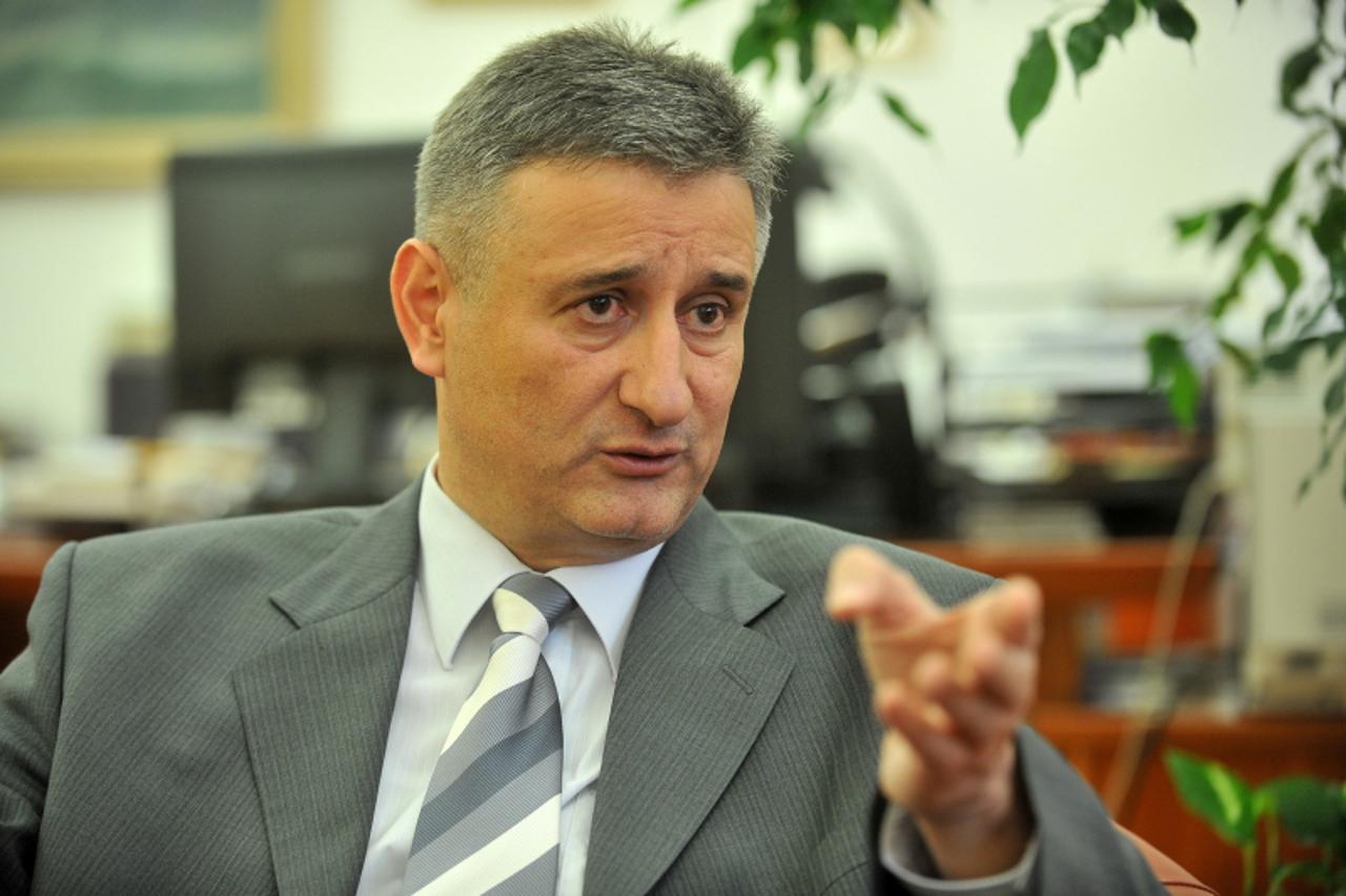 '03.11.2010., Zagreb - Tomislav Karamarko ministar unutrasnjih poslaova Republike Hrvatske. Photo: Antonio Bronic/PIXSELL'