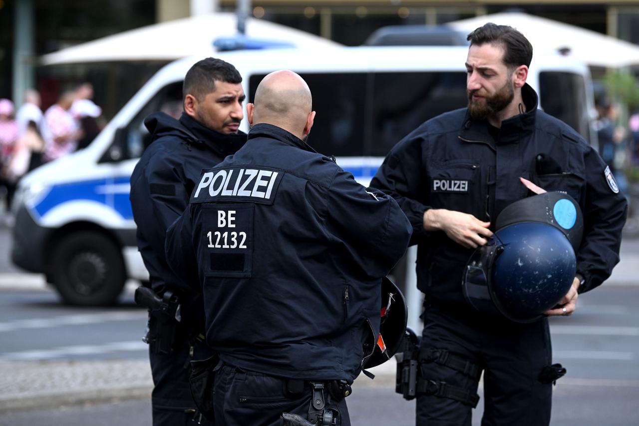 Policija u Berlinu spremna je za susret Hrvatske i Španjolske