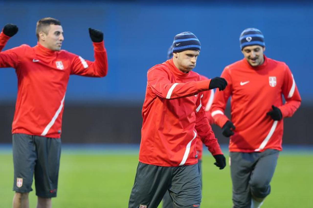 Srbija, trening