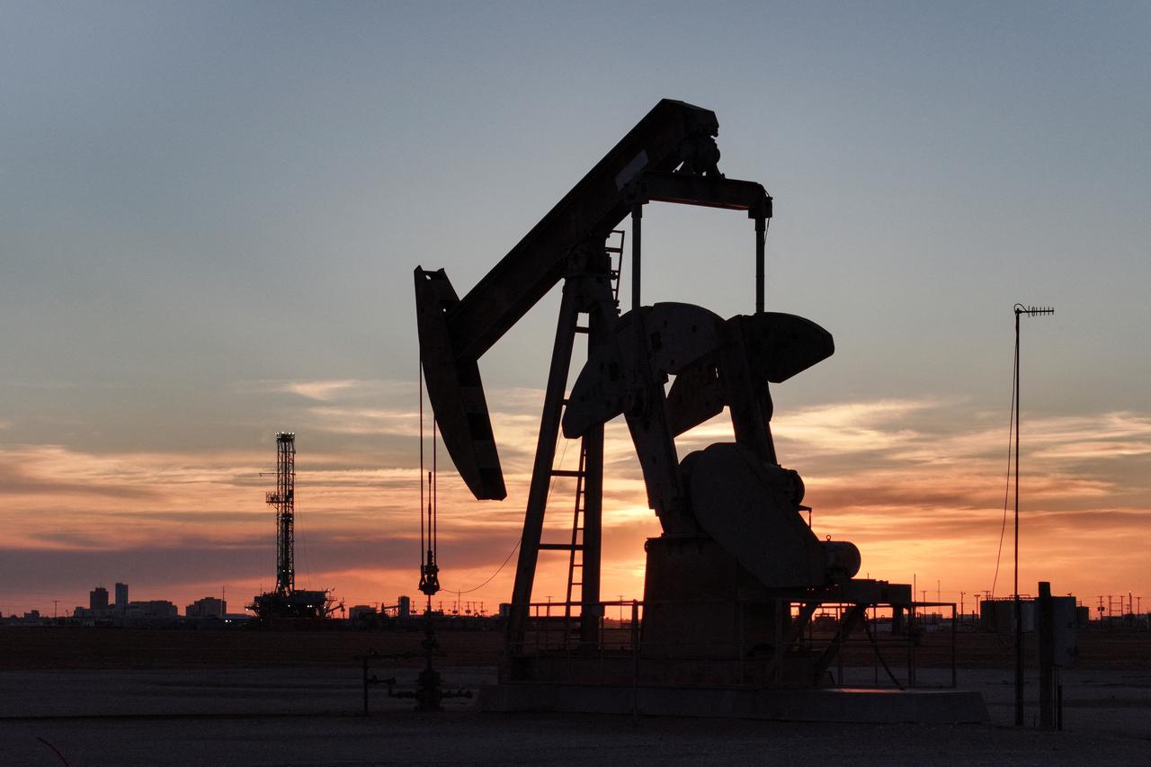 Oil-rich shale region of the Permian Basin in Texas