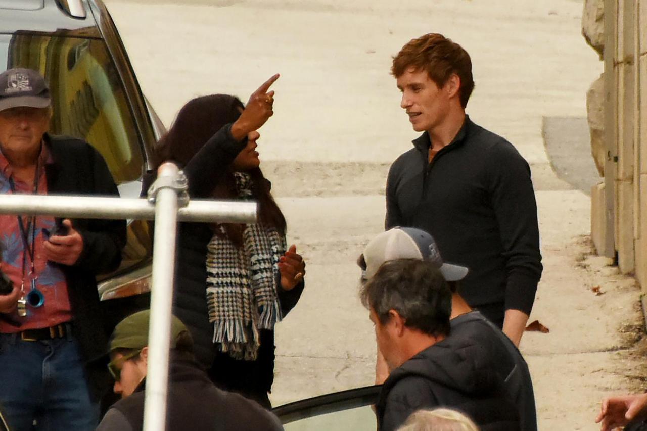 Labin: Oskarovac Eddie Redmayne na snimanju Netflixove serije "Šakalov dan" 