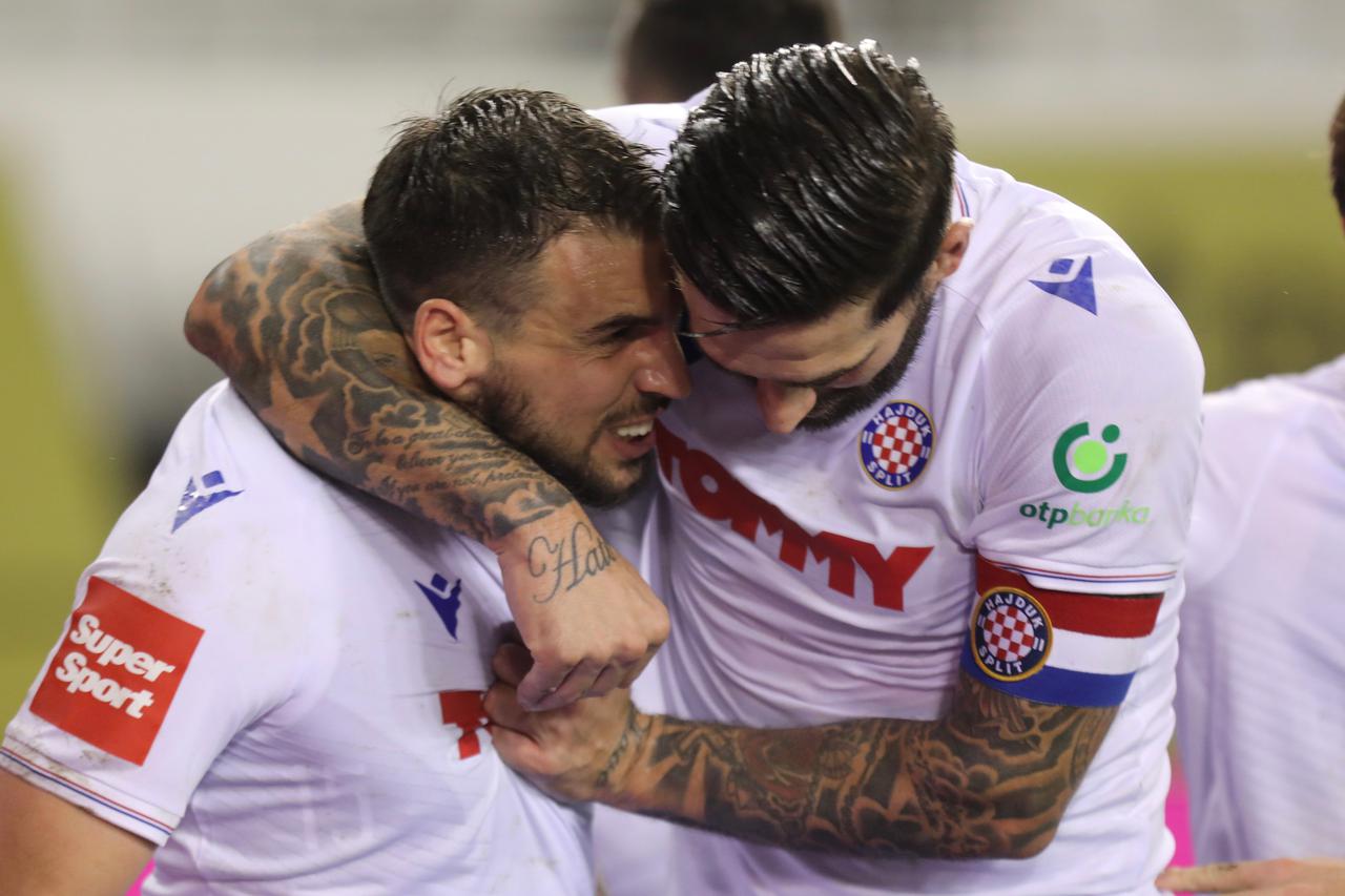 Split: Susret HNK Hajduk i NK Varaždin u 15. kolu Prve HNK
