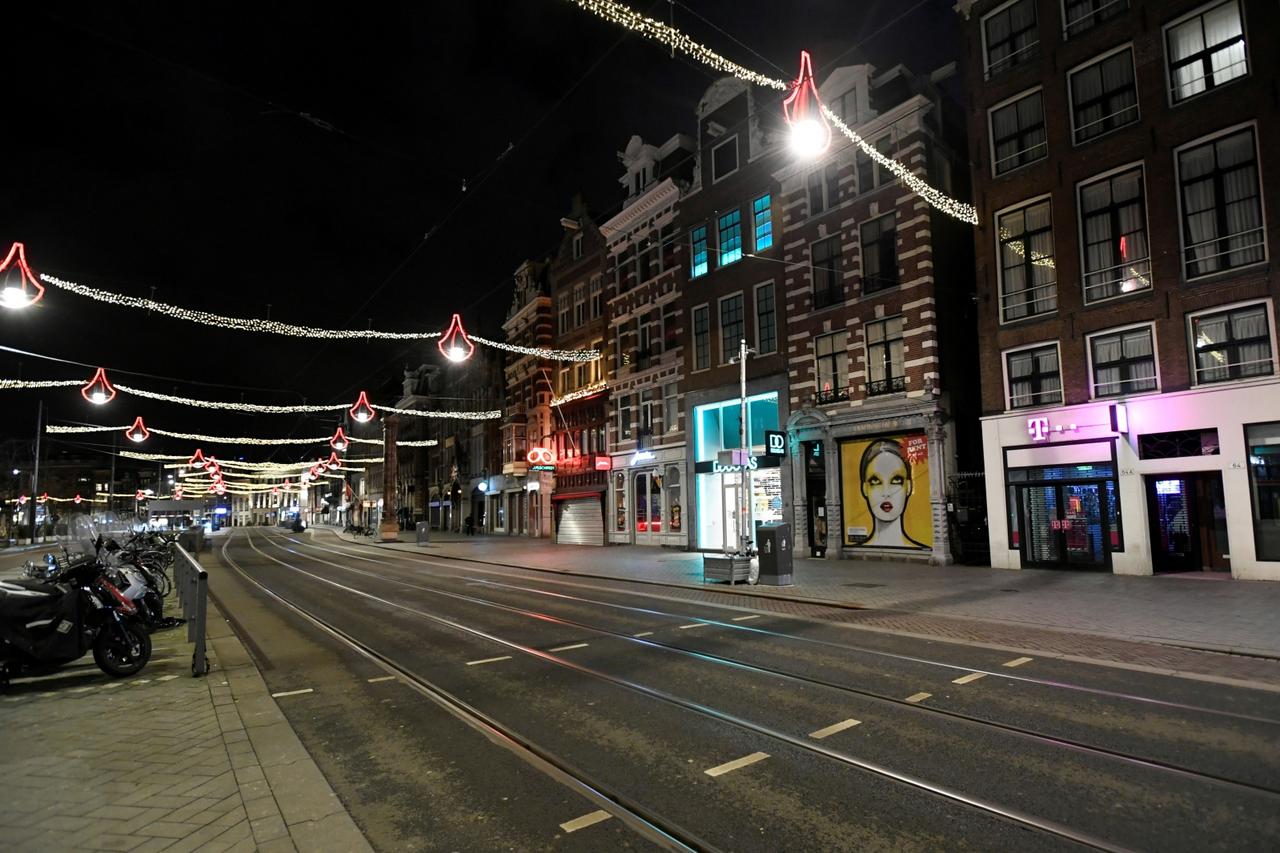 FILE PHOTO: Coronavirus disease (COVID-19) outbreak in Amsterdam