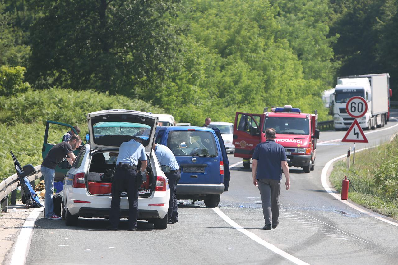 nesreća očevid Slunj