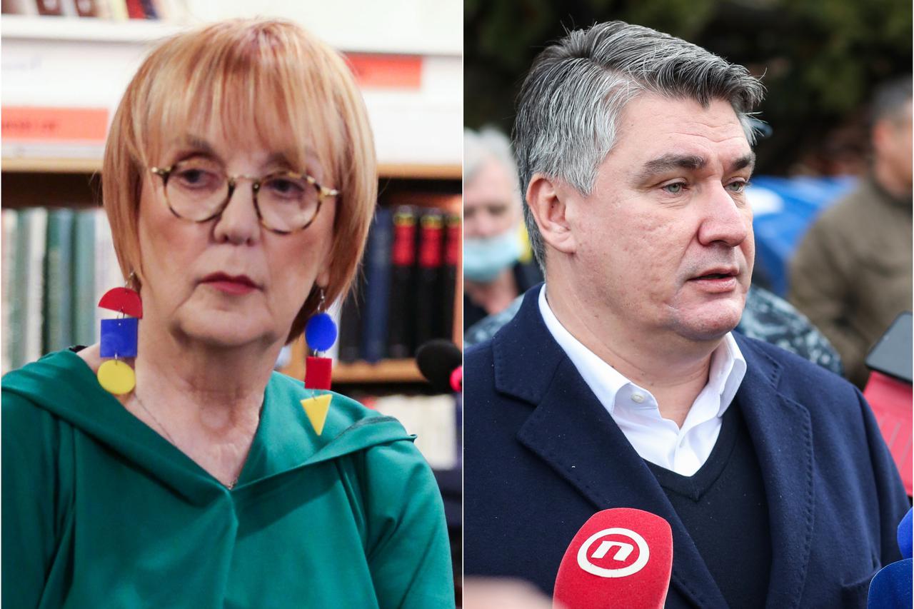 Vedrana Rudan i Zoran Milanović