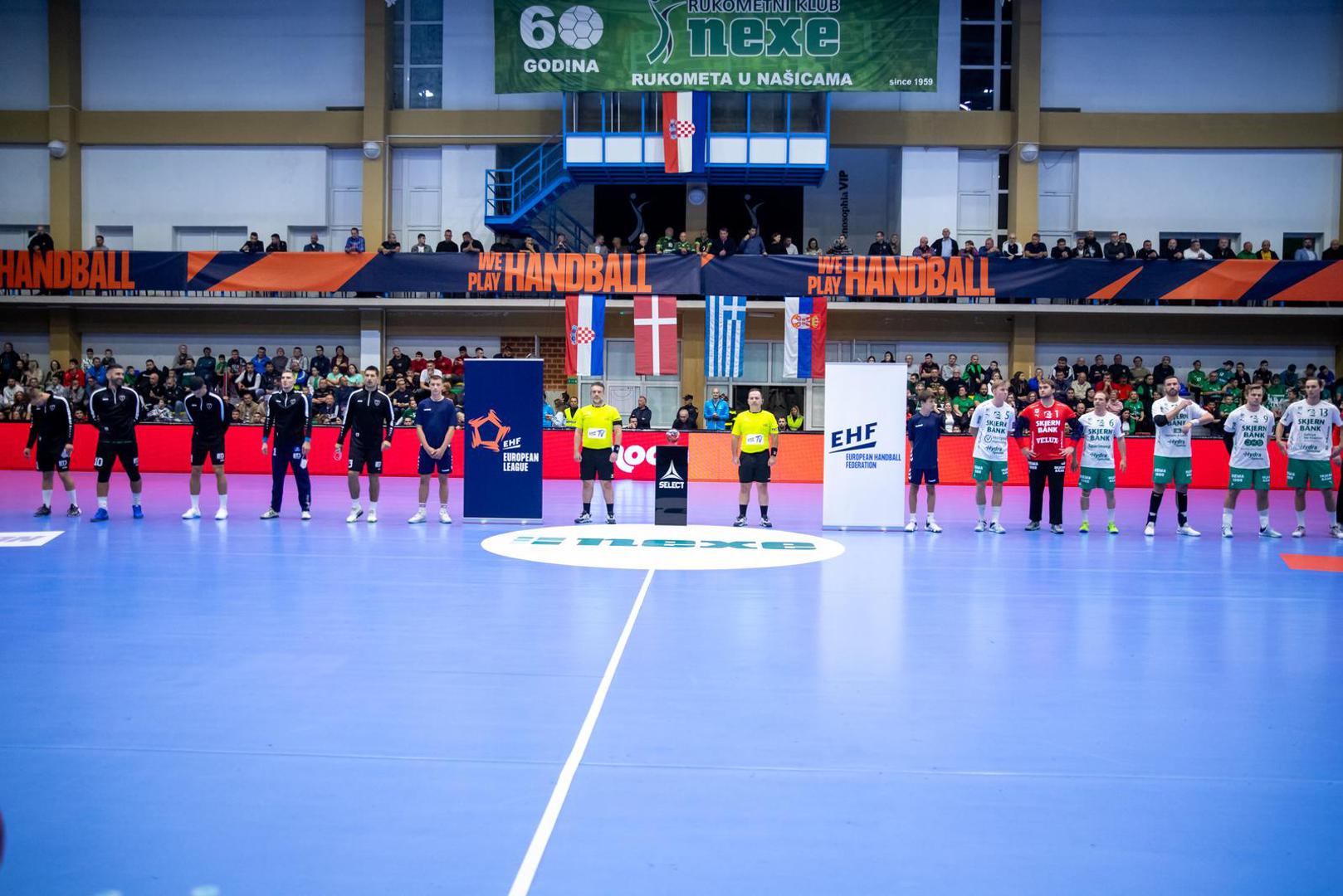 17.10.2022.,  Nasice - EHF Europska liga, grupna faza 1. kolo, RK Nexe - Skjern Handbold Photo: Borna Jaksic/PIXSELL