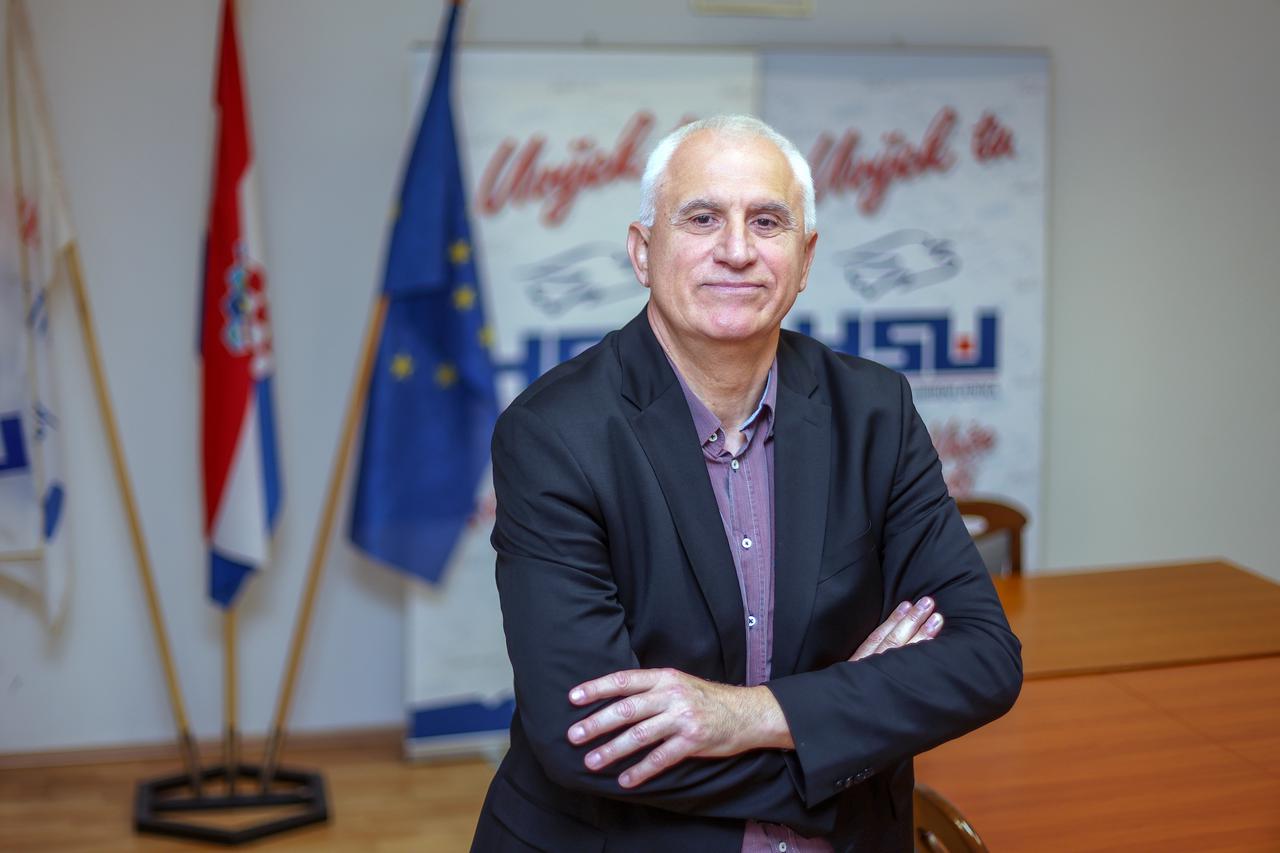 Predsjednik Gradske organizacije HSU-a grada Zagreba Domagoj Siviri?