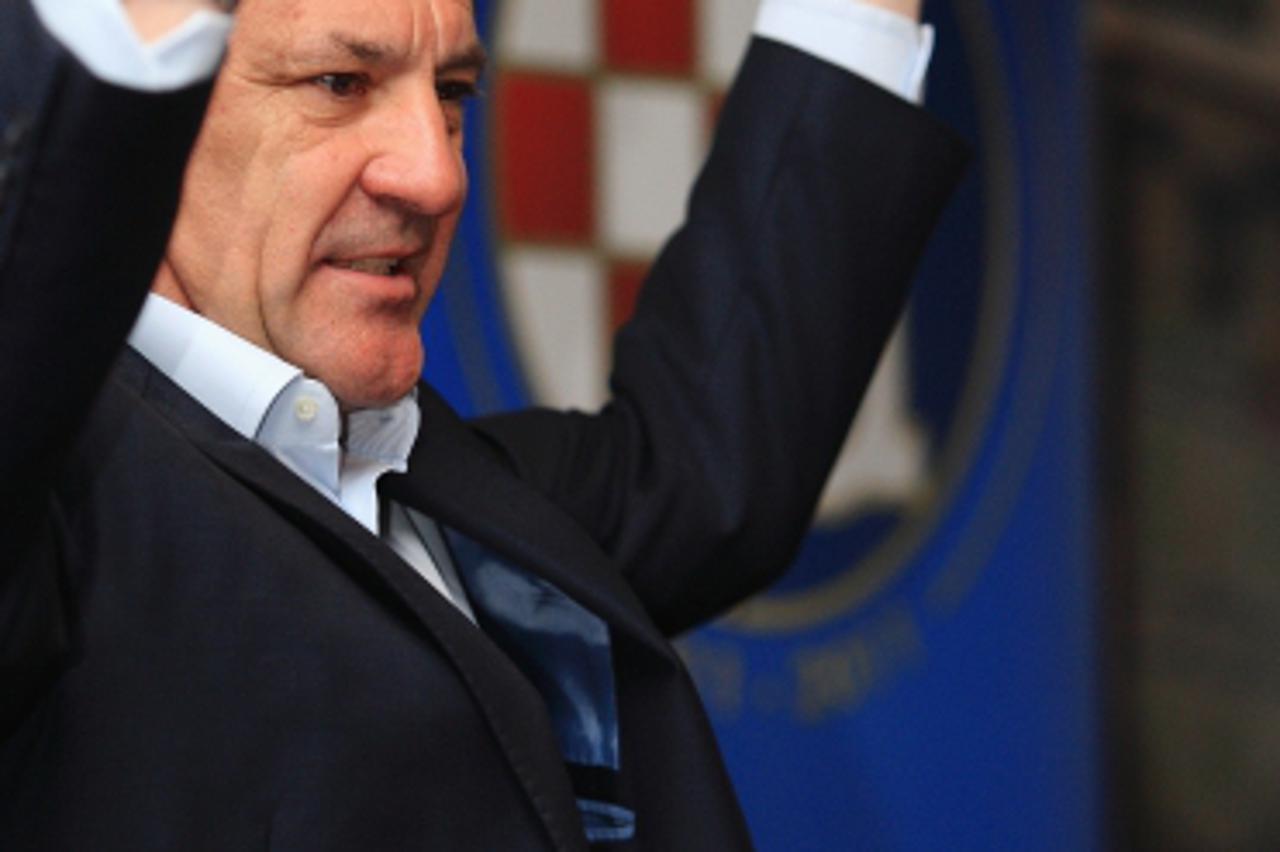 \'09.05.2011., Zagreb - Zdravko Mamic u prostorijama GNK Dinamo odrzao konferenciju za medije. Photo: Zeljko Hladika/PIXSELL\'