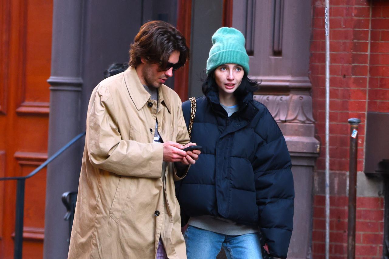 Meadow Walker Out With Husband - NYC
