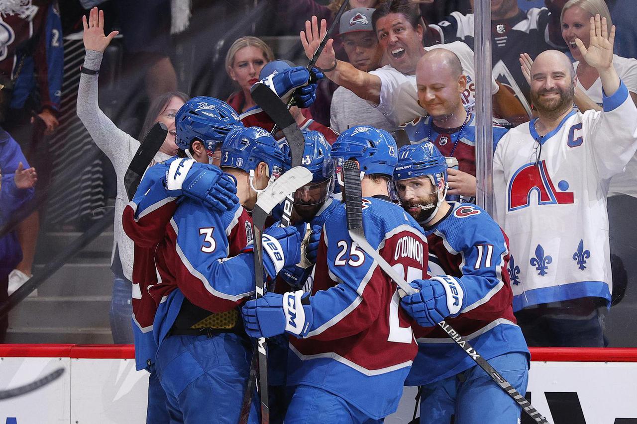 NHL: Stanley Cup Playoffs-Tampa Bay Lightning at Colorado Avalanche