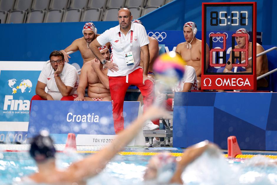 Tokio: Vaterpolo utakmica za peto mjesto Hrvatska - SAD