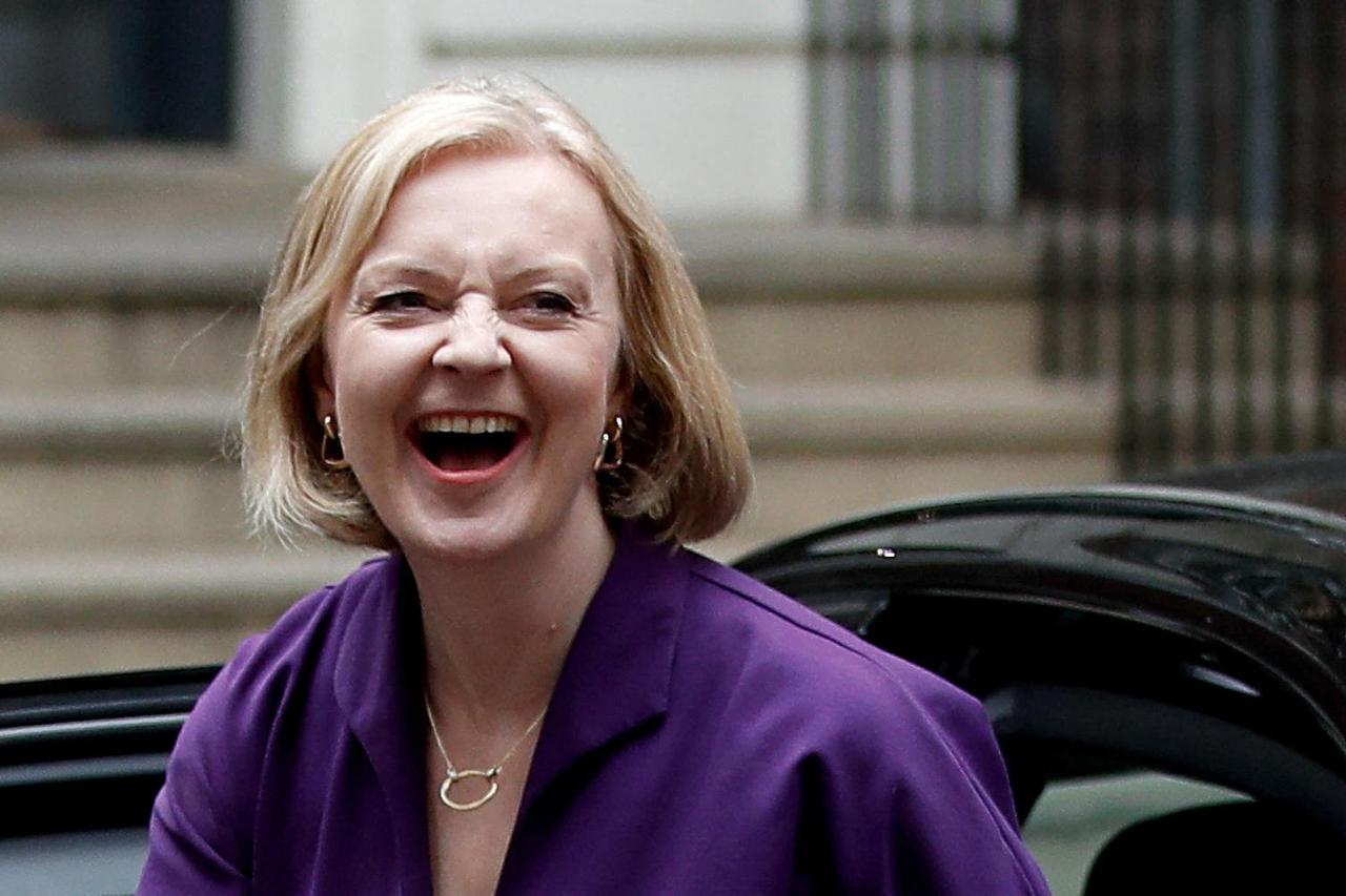 Liz Truss announced as next UK PM following Conservative membership ballot, in London